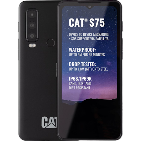 CAT S75 5G Dual-SIM utomhus Android 12.0 6/128 GB - Svart