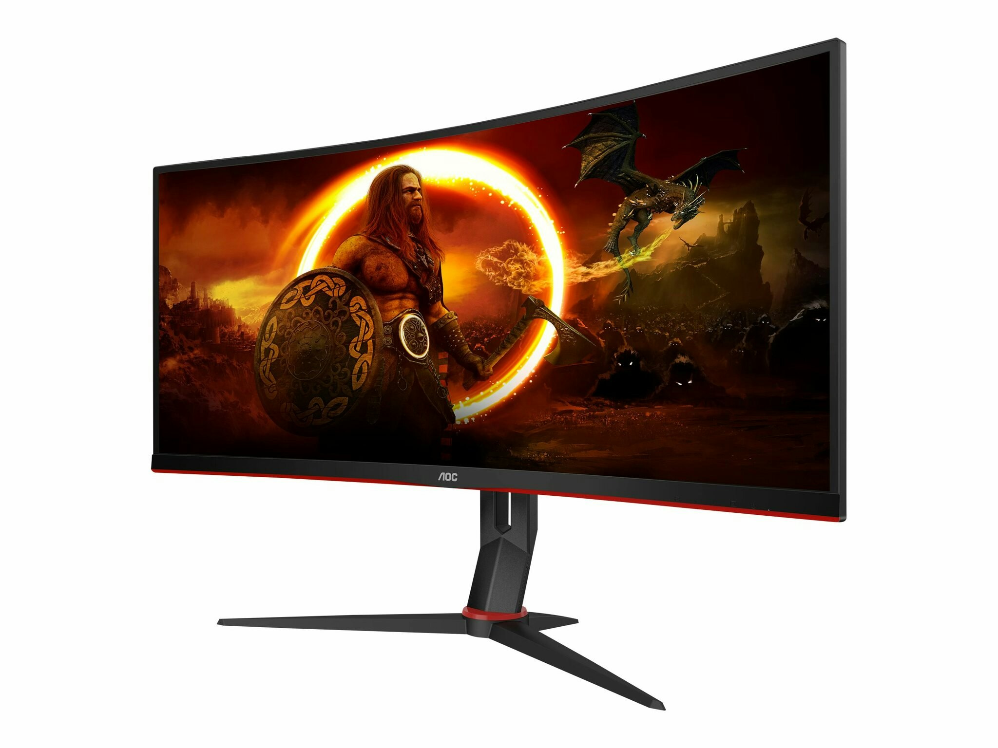 AOC Gaming CU34G2X/BK 34″ 3440 x 1440 HDMI DisplayPort 144Hz