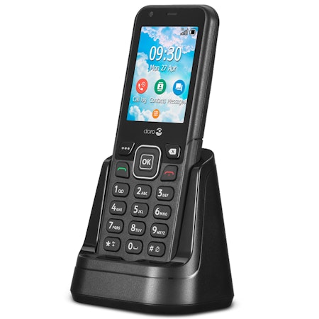 Doro 7001H 4G Home Phone - Graphite