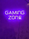 Neon LED-skylt Gaming Zone - 50x23 cm - Full RGB med touch fjärrkontroll