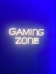 Neon LED-skylt Gaming Zone - 50x23 cm - Full RGB med touch fjärrkontroll