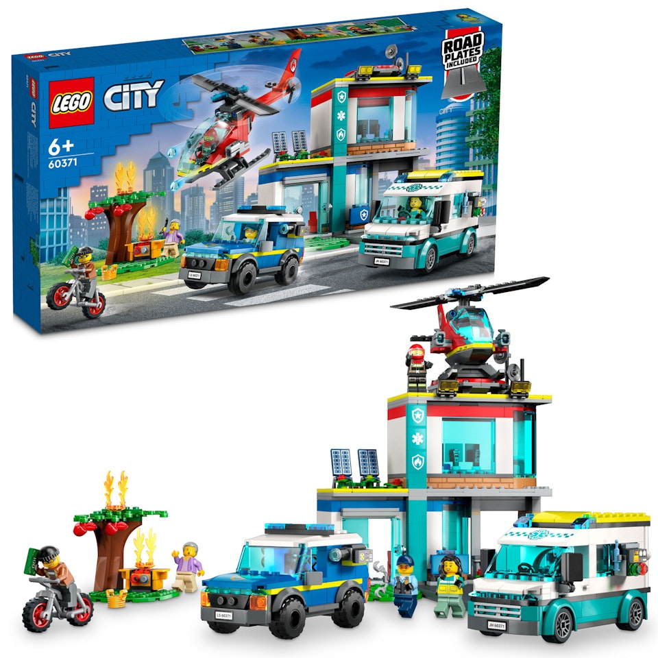 LEGO Utryckningsfordonens högkvarter 60371