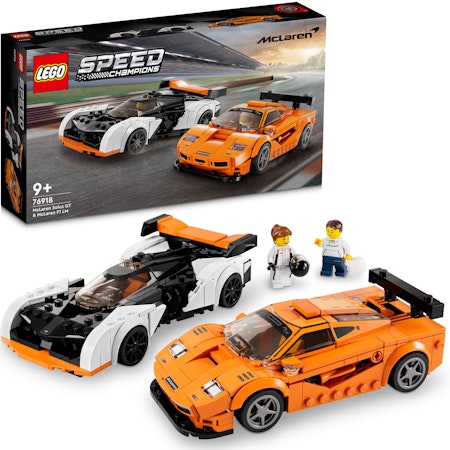 LEGO McLaren Solus GT & McLaren F1 LM 76918