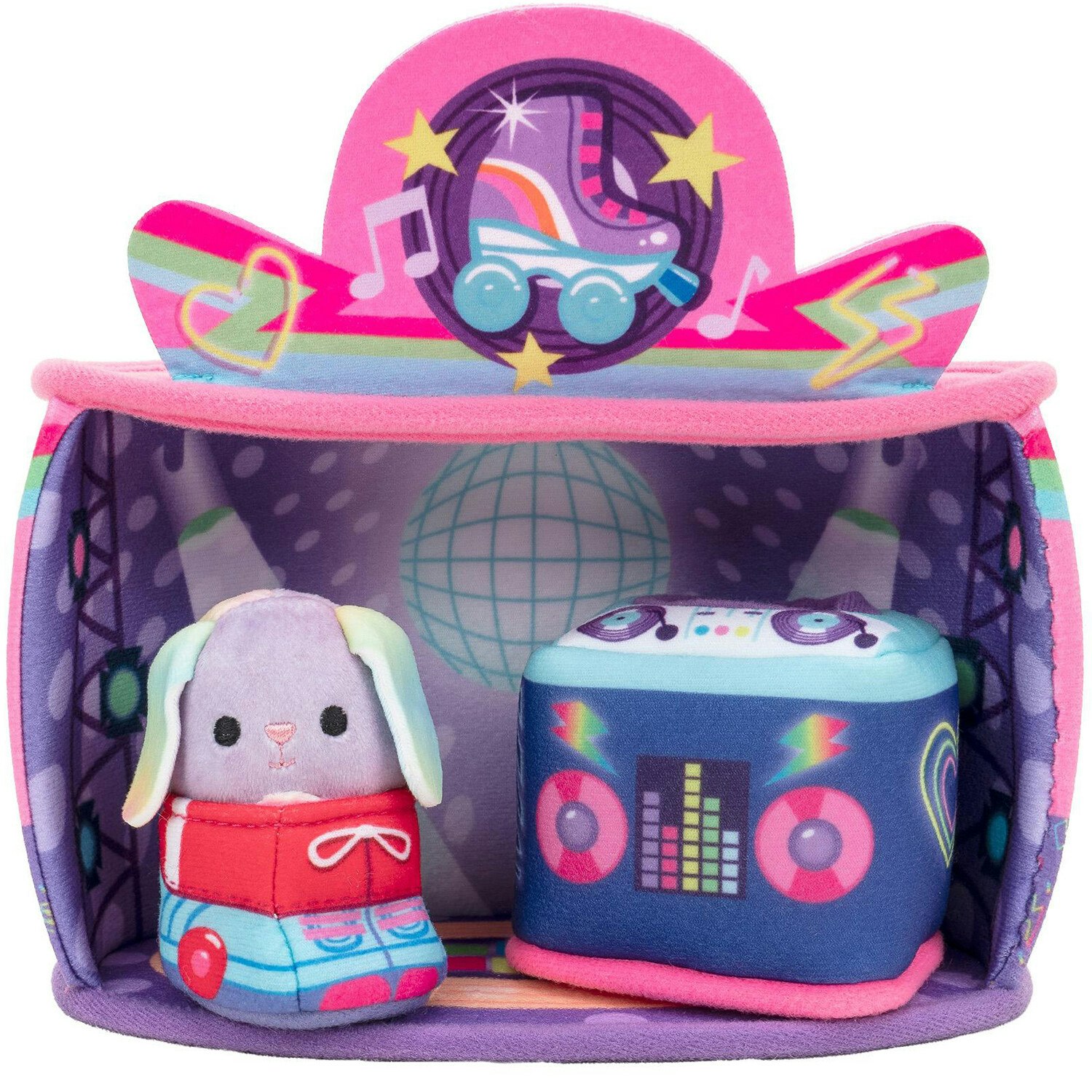 Squishmallows Squishville Play Scene – Rock & Roller Disco
