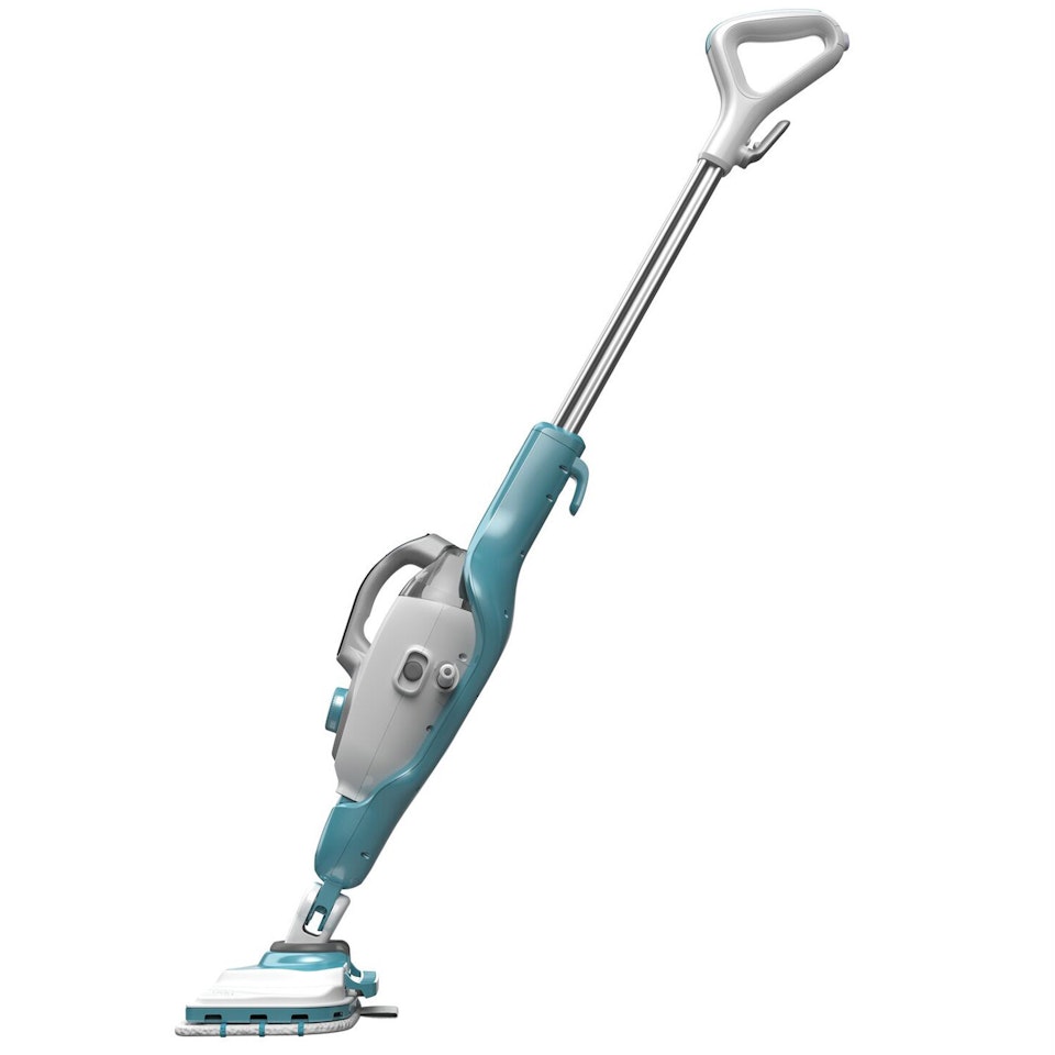 Black & Decker Ångmopp 1600W 2-i-1 Steam-Mop med deltahuvud