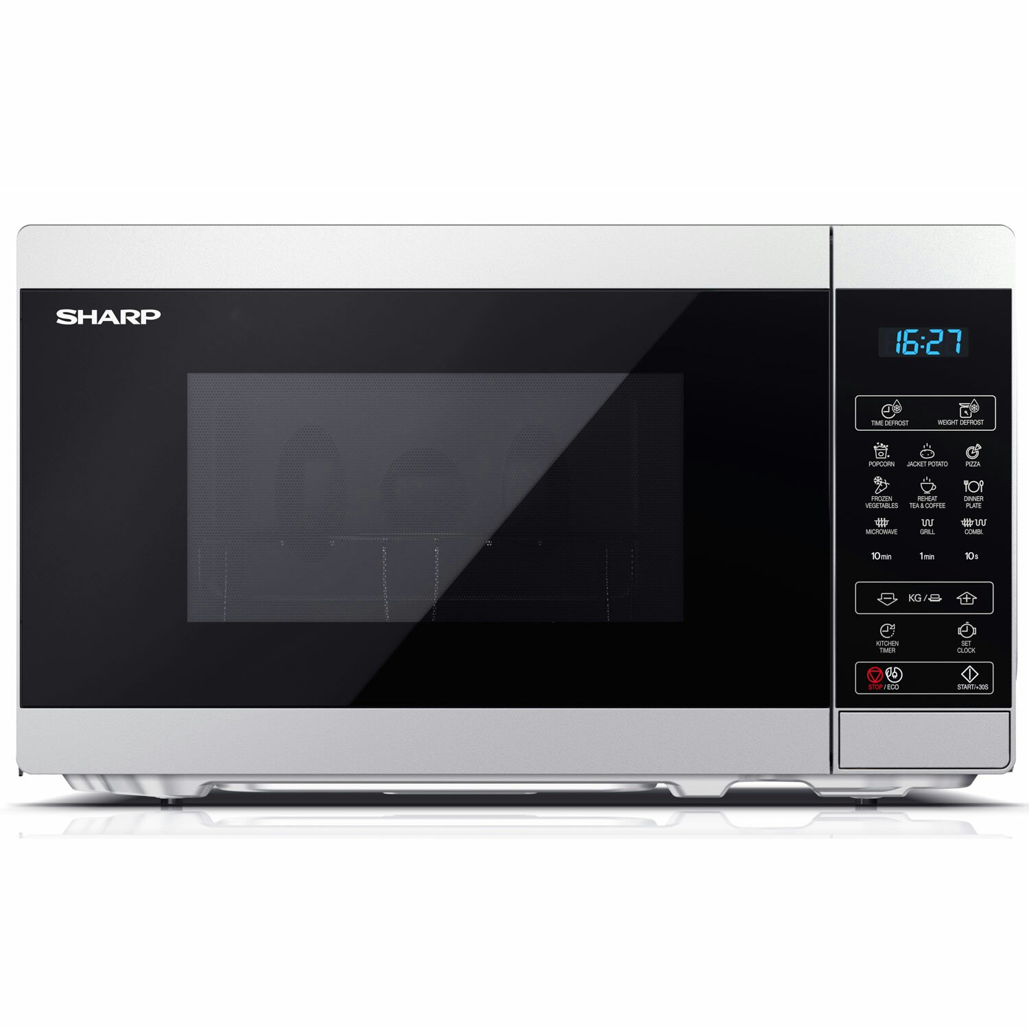 Sharp Microvågsugn 20l Digital panel 800W Grill