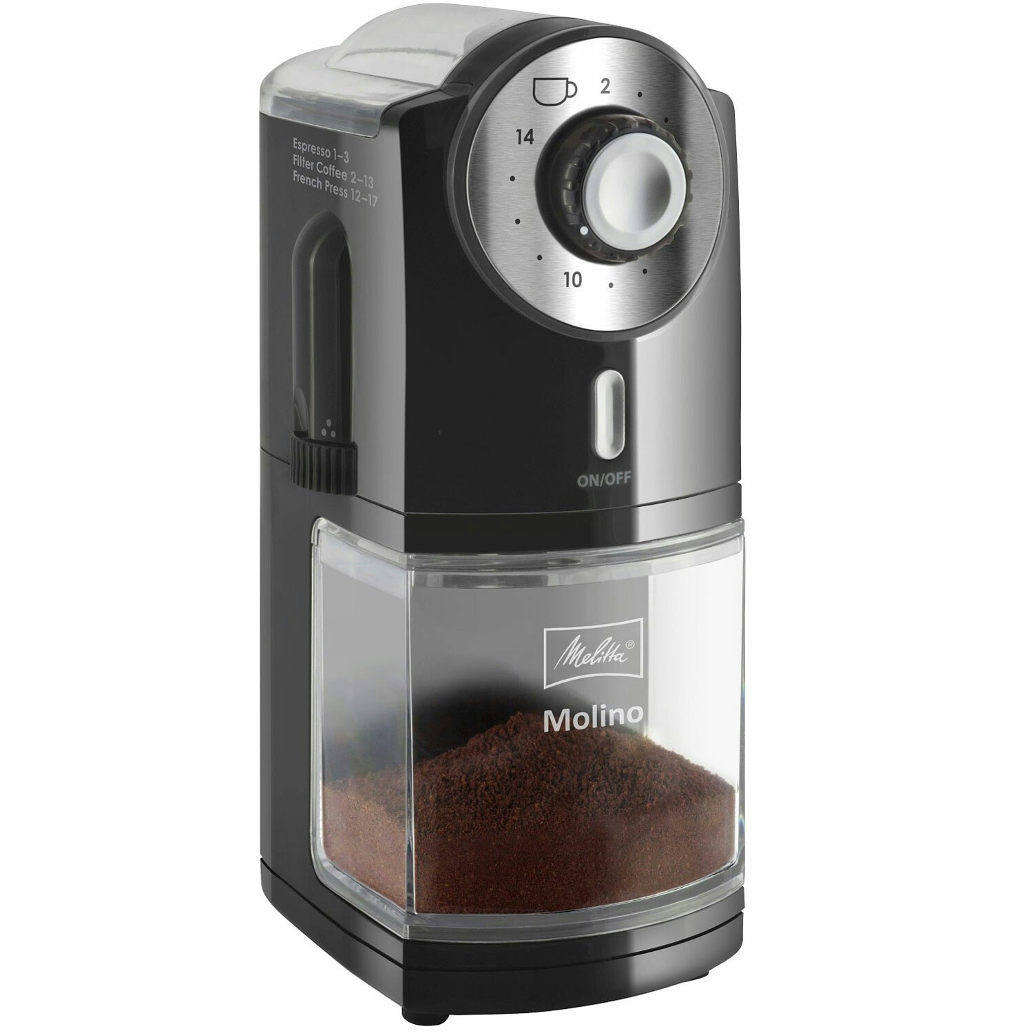 Melitta Kaffekvarn Molino – Svart