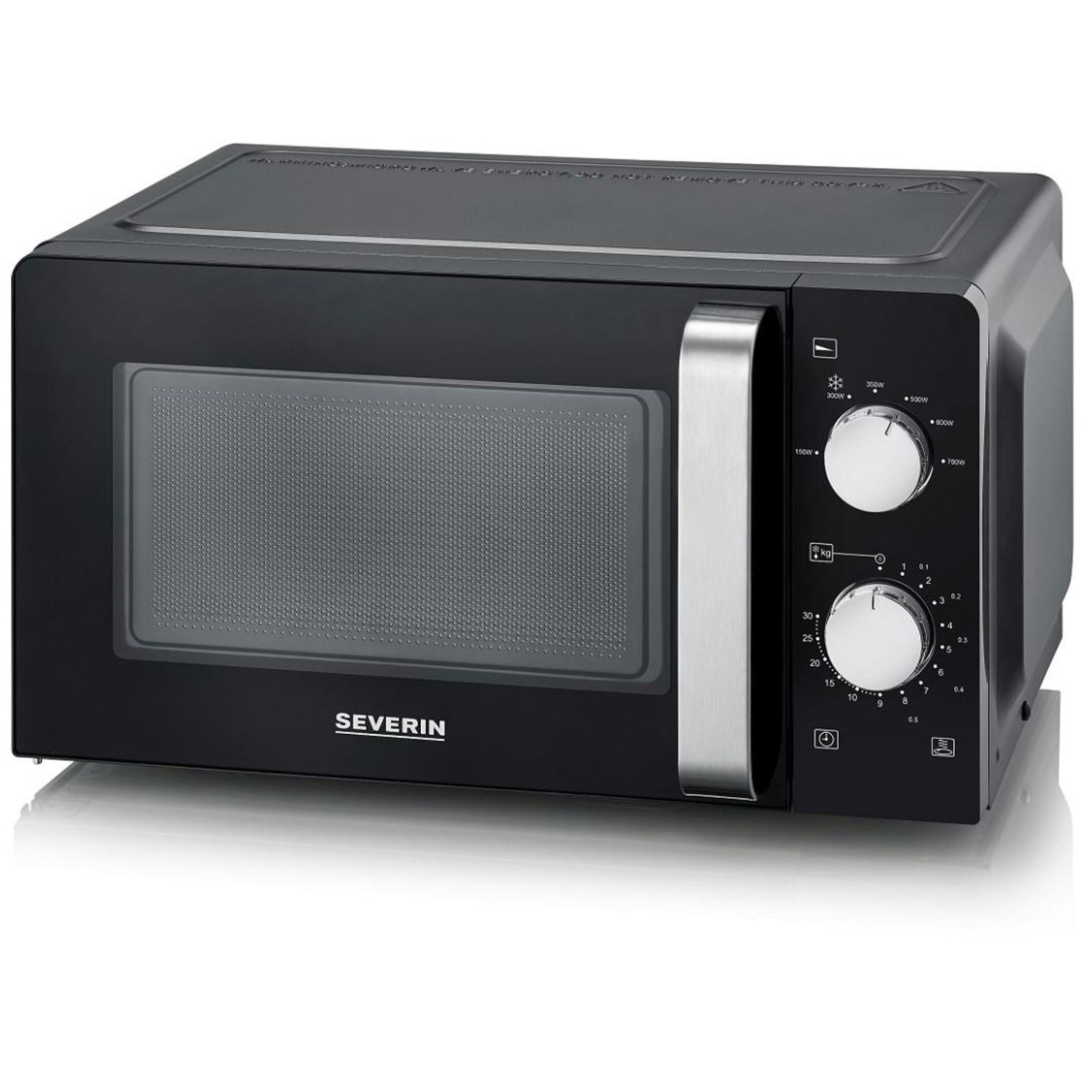 Severin Mikrovågsugn Svart 700W 17 liter – MW 7886