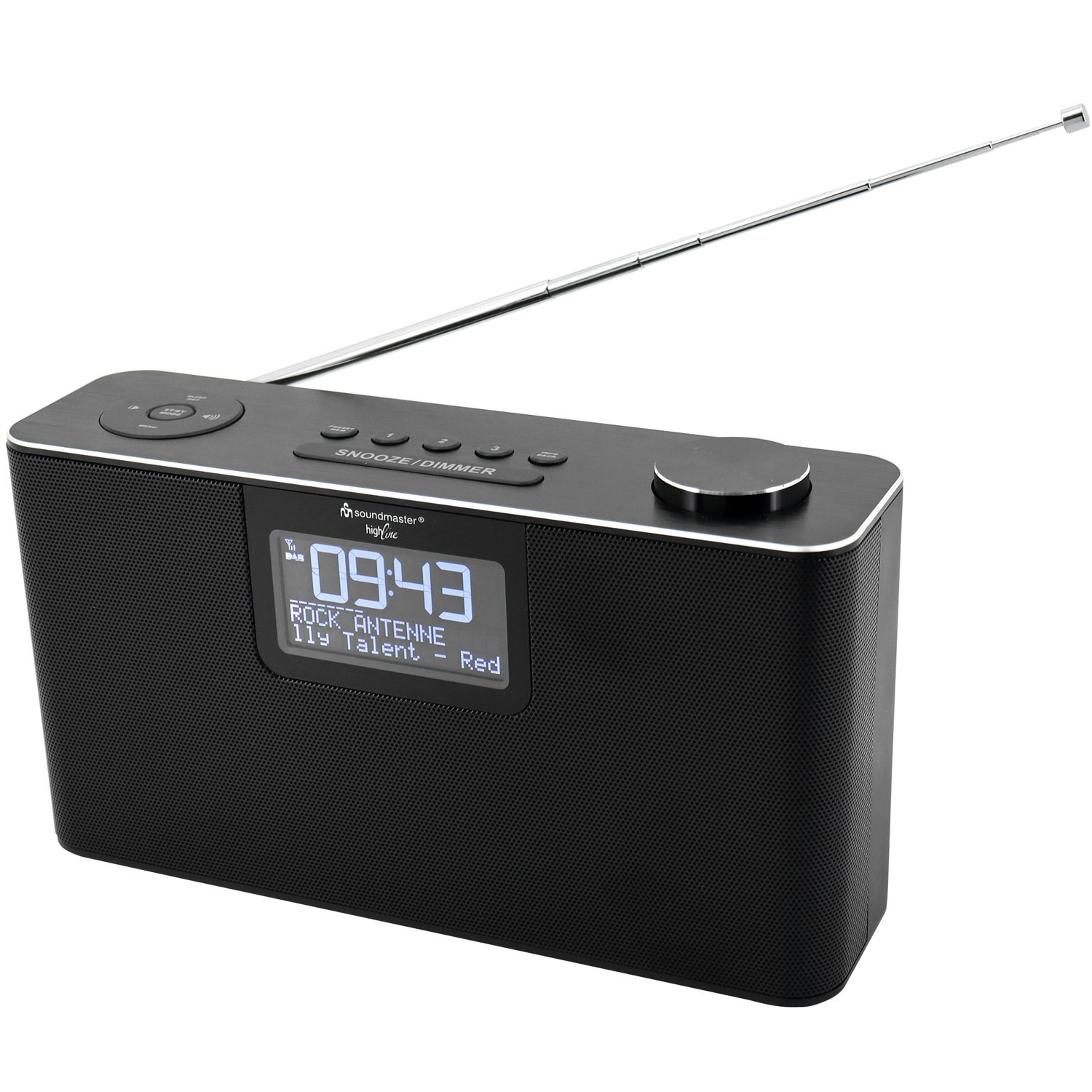 Soundmaster DAB700SW Stereo DAB+/FM radio – Svart