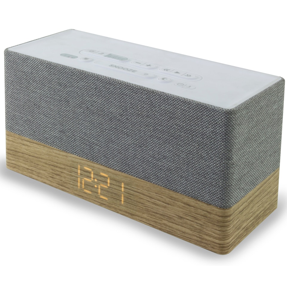 Soundmaster UR620 Klockradio med Bluetooth och USB-laddning