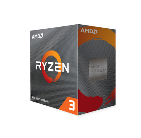 AMD CPU Ryzen 3 4100 3.8GHz Quad-Core  AM4