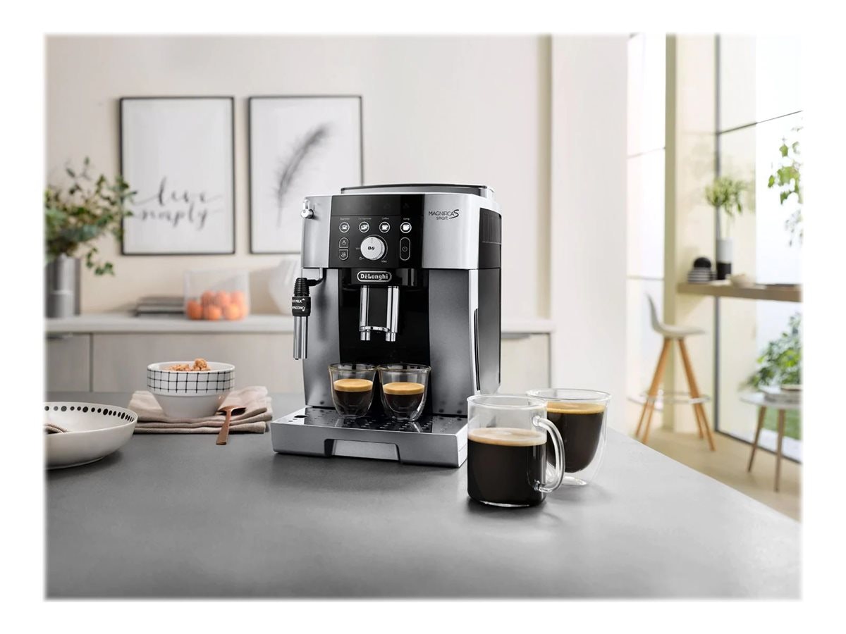 DeLonghi Magnifica S Smart ECAM250.23.SB Automatisk kaffemaskin silver/Svart