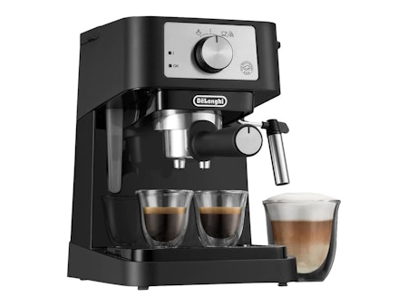 DeLonghi Stilosa EC260.BK kaffemaskin Svart/rustfrit stål