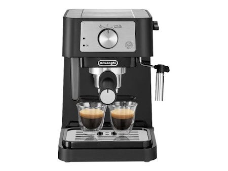 DeLonghi Stilosa EC260.BK kaffemaskin Svart/rustfrit stål