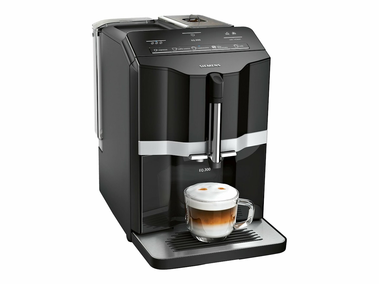 Siemens EQ.300 TI351209RW Automatisk kaffemaskin Svart