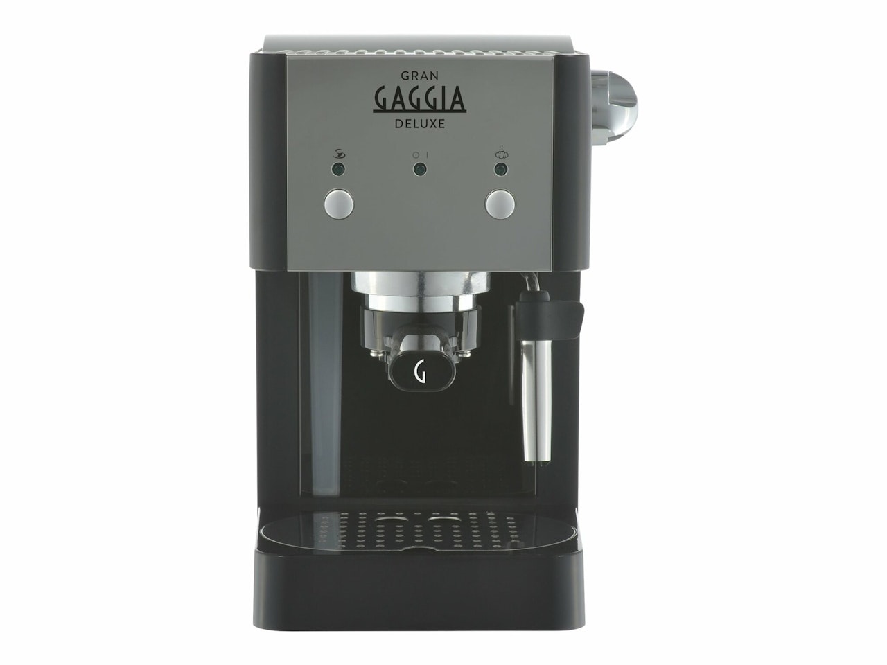 Gran Gaggia Deluxe RI8425 kaffemaskin Svart/krom