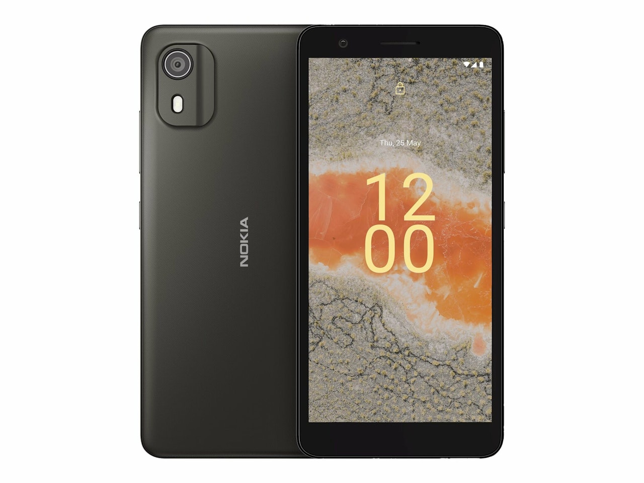 Nokia C02 4G 32GB Brunsvart