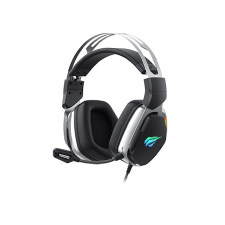 Havit Gaming Headset H2018U Svart/Silver RGB