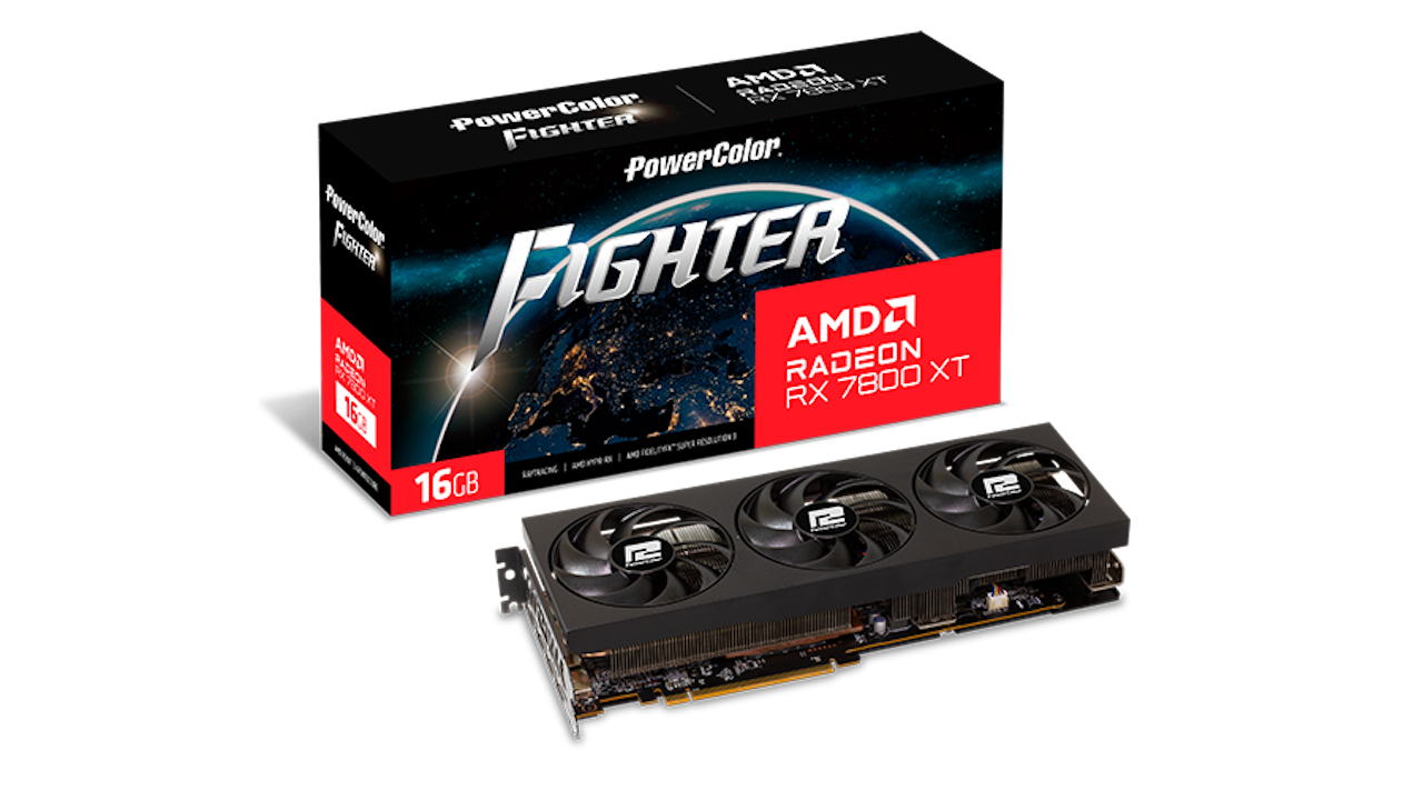 PowerColor AMD Radeon Fighter RX 7800 XT 16GB GDDR6
