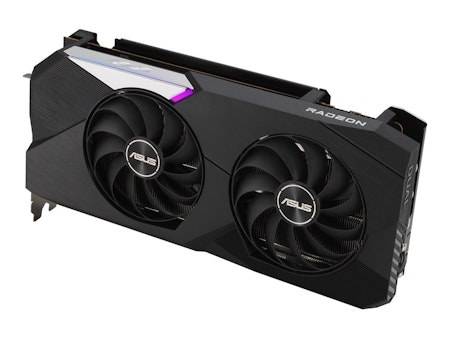 ASUS DUAL-RX6700XT-12G - Grafikkort - Radeon RX 6700 XT - GDDR6