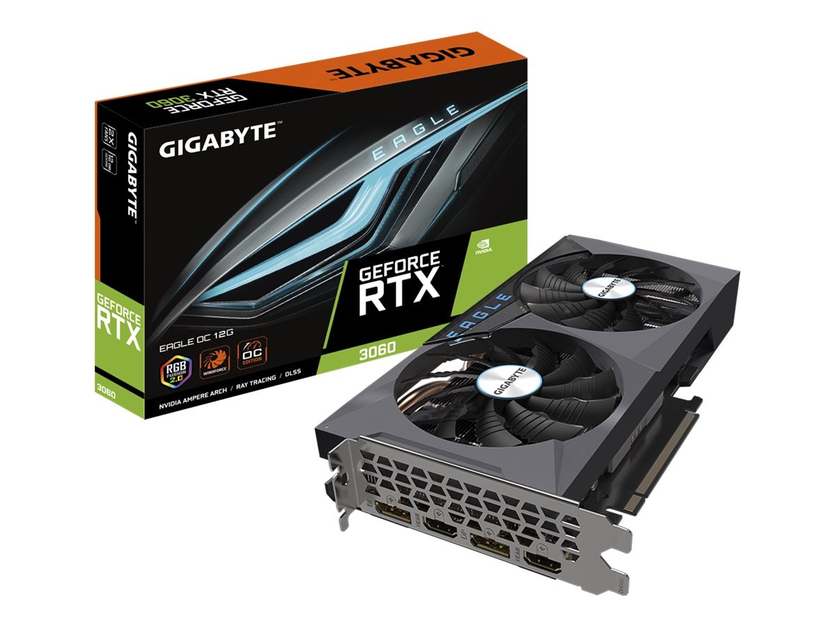 Gigabyte GeForce RTX 3060 EAGLE OC 12G (rev. 2.0) 12GB