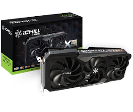 Inno3D iChiLL GeForce RTX 4070 Ti X3 12GB