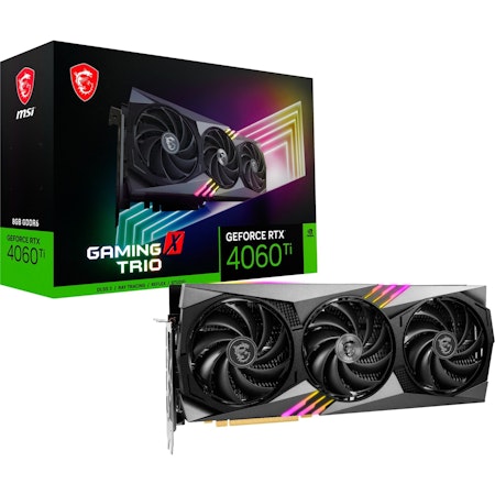 MSI GeForce RTX 4060 TI GAMING X TRIO 8GB 8GB