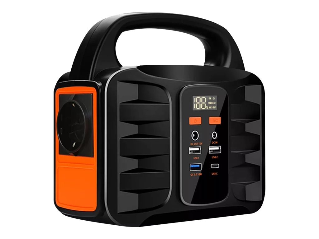 DENVER PPS-42000 Powerbank 42000mAh Svart Orange