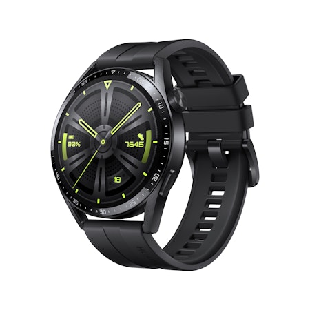 Huawei Watch GT 3 46mm Svart med svart sportrem