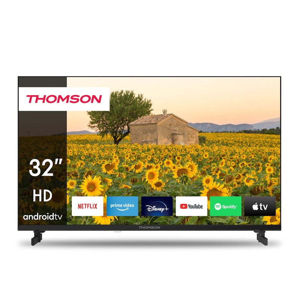 Thomson 32HA2S13 32" HD Android Smart TV Svart
