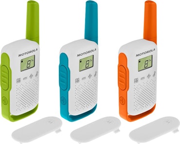 Motorola Talkabout T42 walkie talkie 3-pack