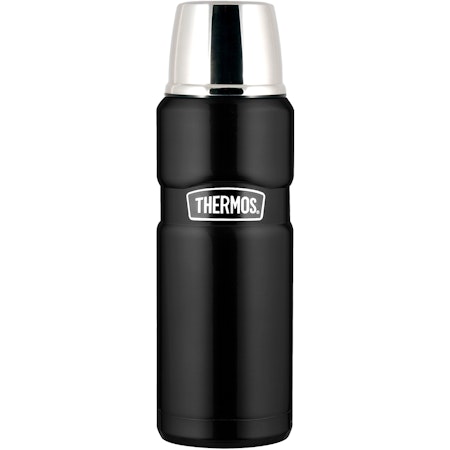 Thermos King 1,2 liter - Matt Svart SK-1200 (BKM)