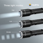 Varta Aluminium Light F20 Pro Ficklampa 250 lumen