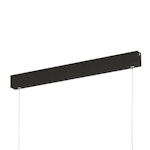 Minimalistisk hänglampa Andre med integrerade dimbara lysdioder - svart