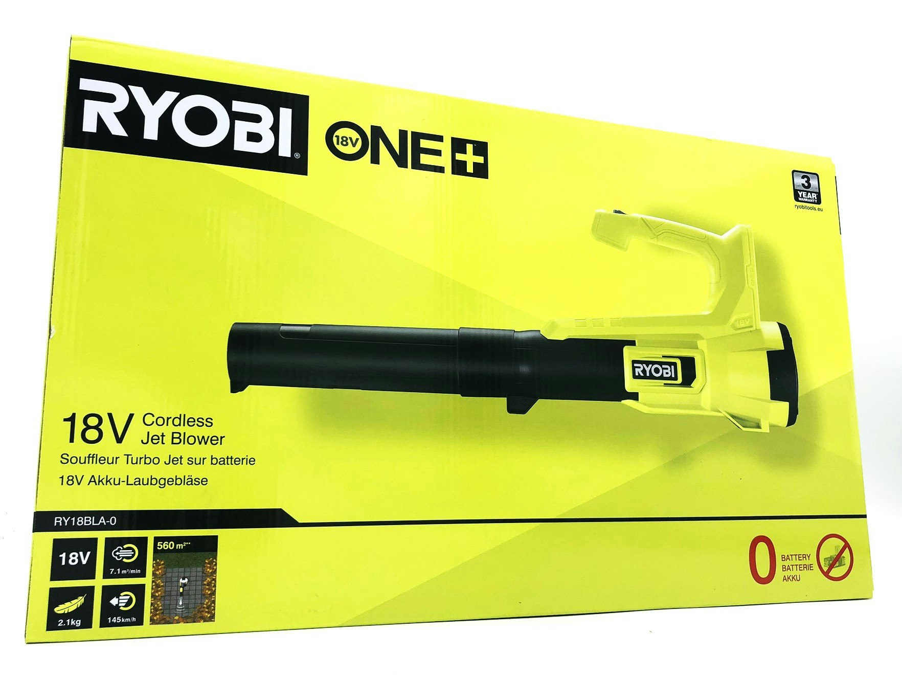 Ryobi RY18BLA-0 ONE+ 18V Lövblås