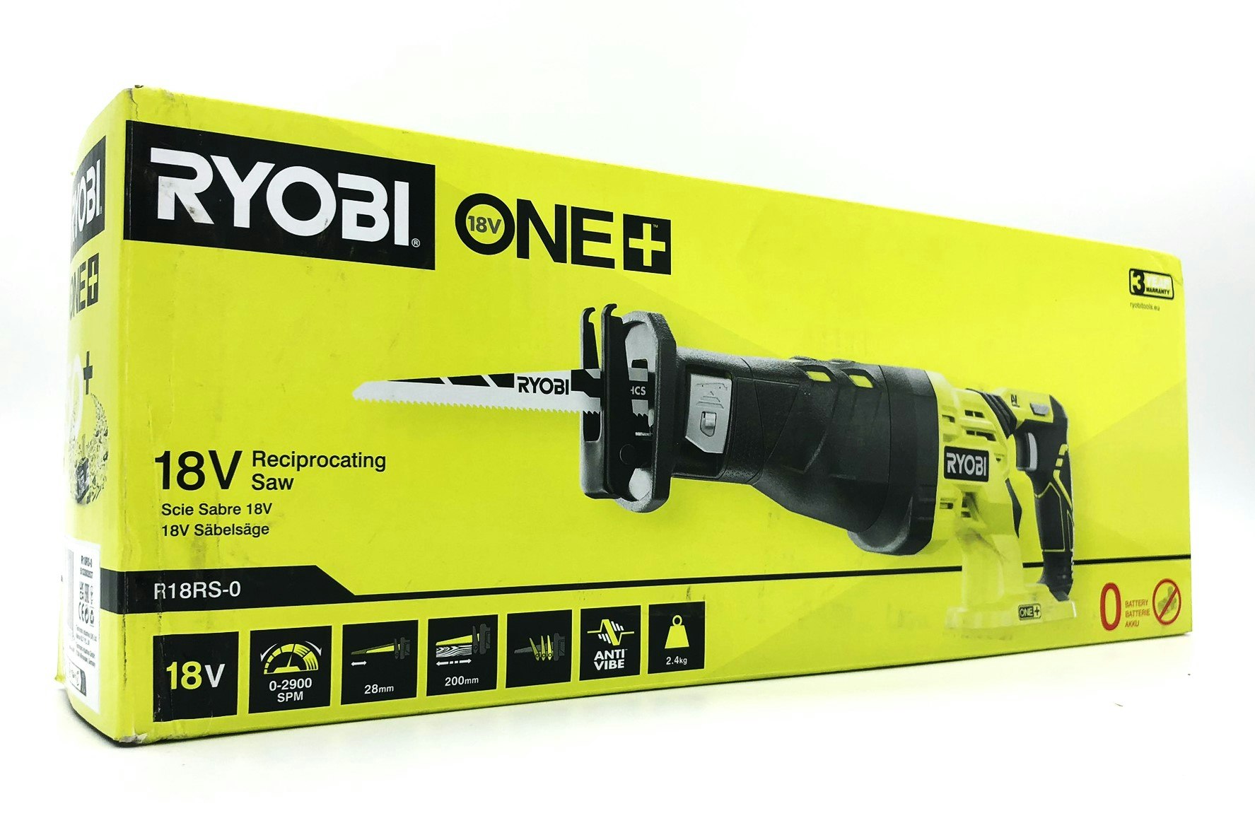 Ryobi R18RS-0 Tigersåg