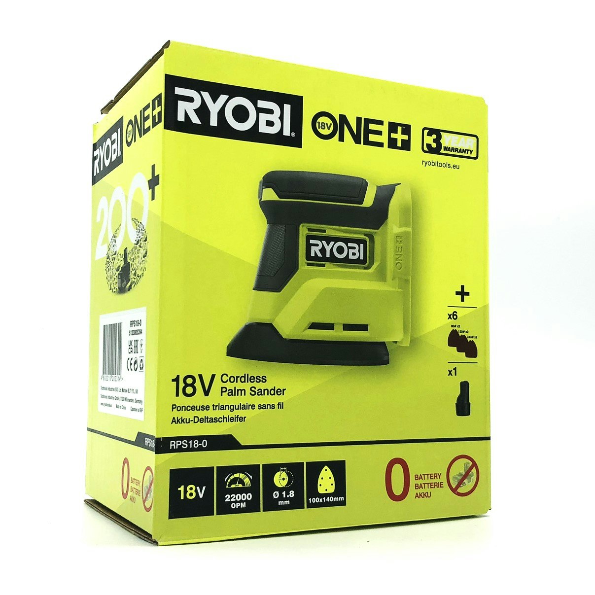 Ryobi One+ RPS18-0 Slipmaskin