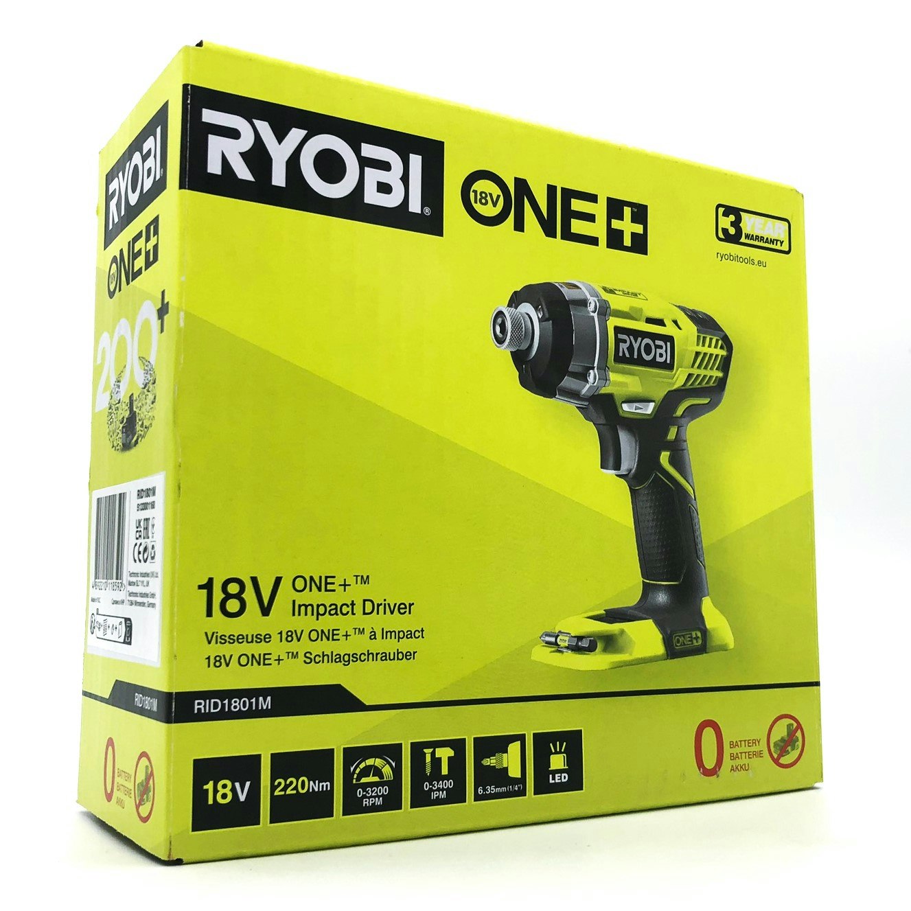 Ryobi One+ RID1801M Slagskruvdragare