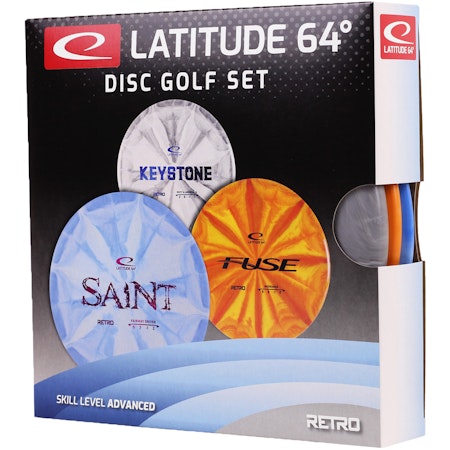 Latitude 64 Disc Golf Retro Burst Advanced Startset