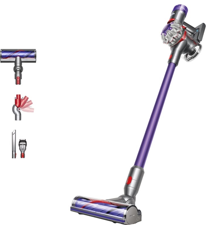 Dyson V8 Origin Lila/Silver Dammsugare Handhållen
