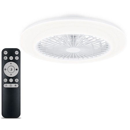 Philips Amigo Takfläkt med LED-belysning 6000 lm - Varmvit och kallvit