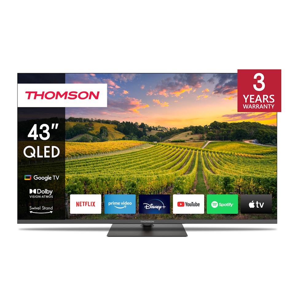 Thomson 43" QLED UHD Google Smart TV 43QG5C14
