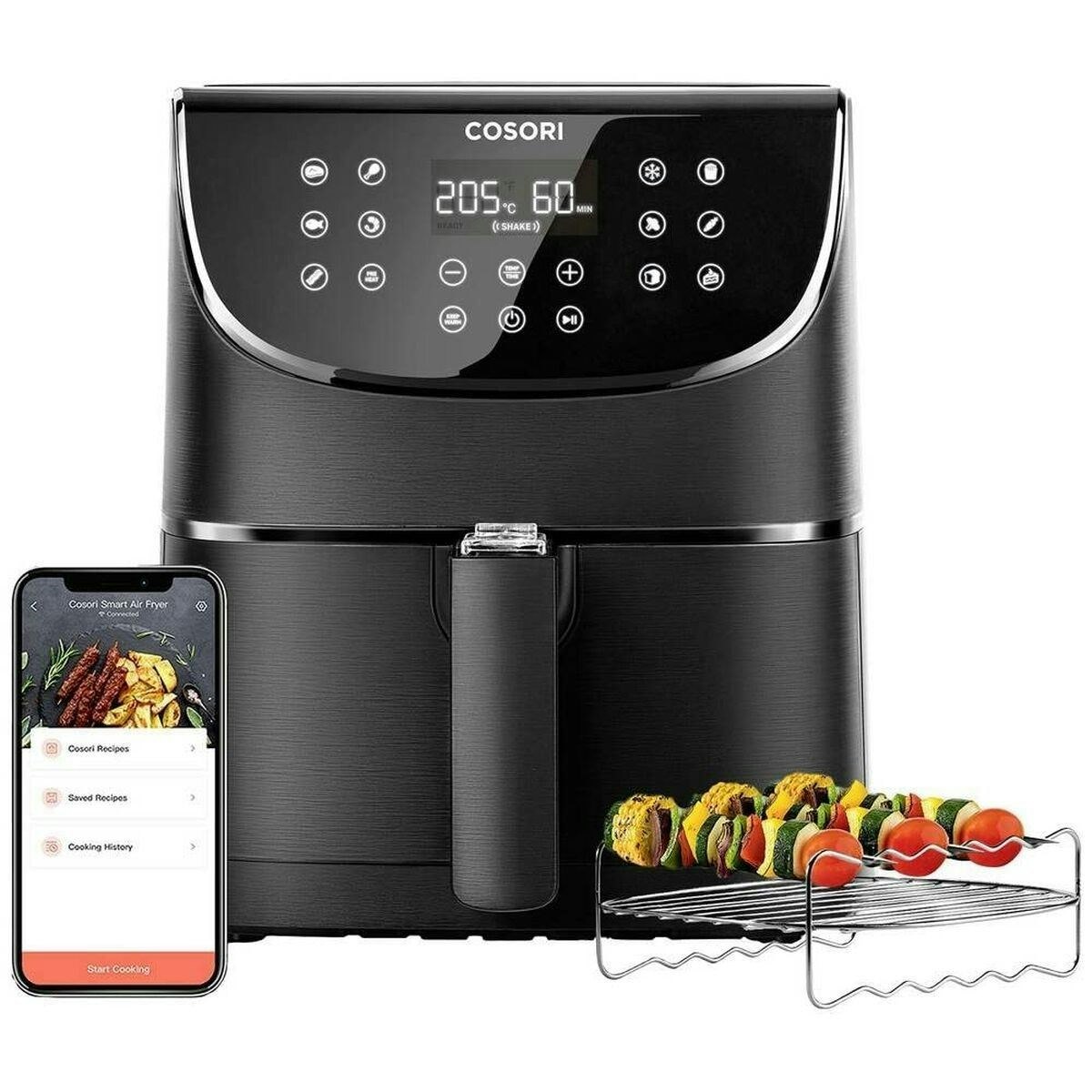 Cosori Premium Smart CP158-RXB Airfryer 1700W