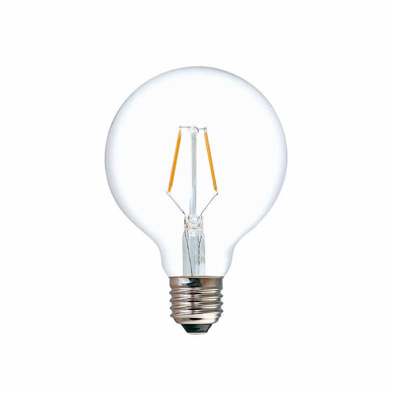LY Sweden LED-lampa G80 dimbar klar 2W 2200K E27