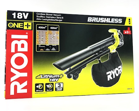 Ryobi One OBV18 Trädgårdsdammsugare/lövblås - Inget batteri