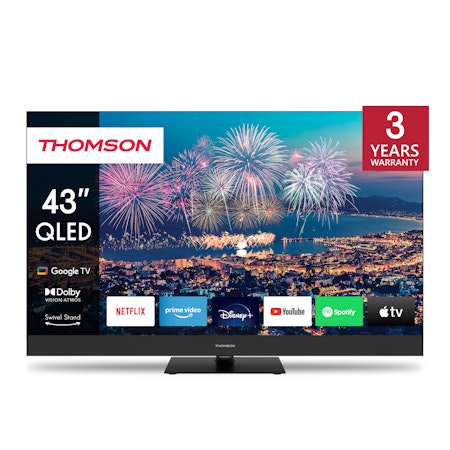 Thomson 43QG6C14 43" QLED Plus UHD Google Smart TV