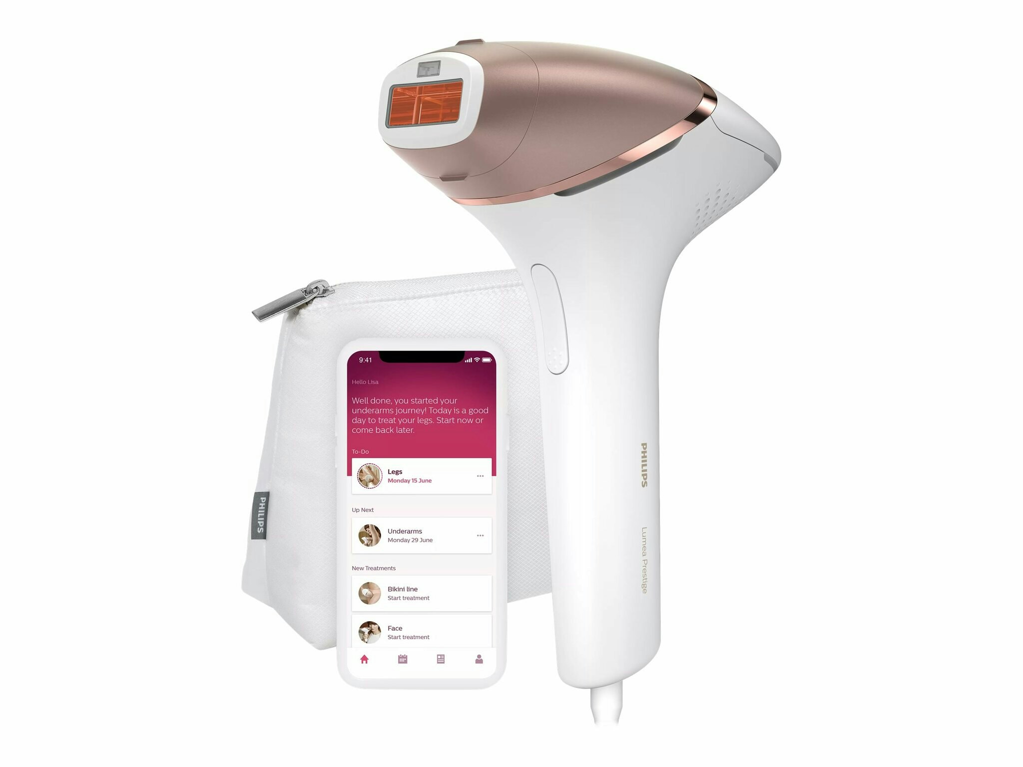 Philips Lumea Prestige IPL BRI945 Hårborttagning