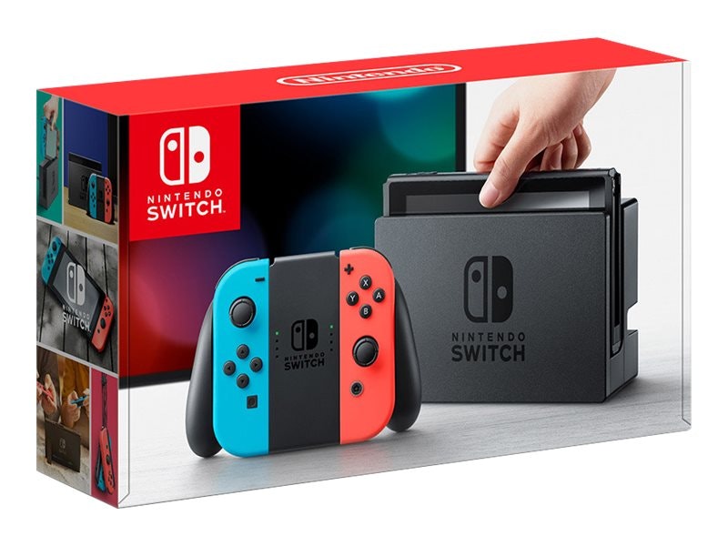 Nintendo Switch Neon Blue & Red Joy-Con