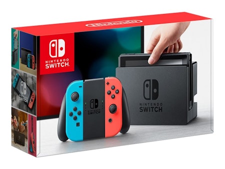 Nintendo Switch Neon Blue & Red Joy-Con