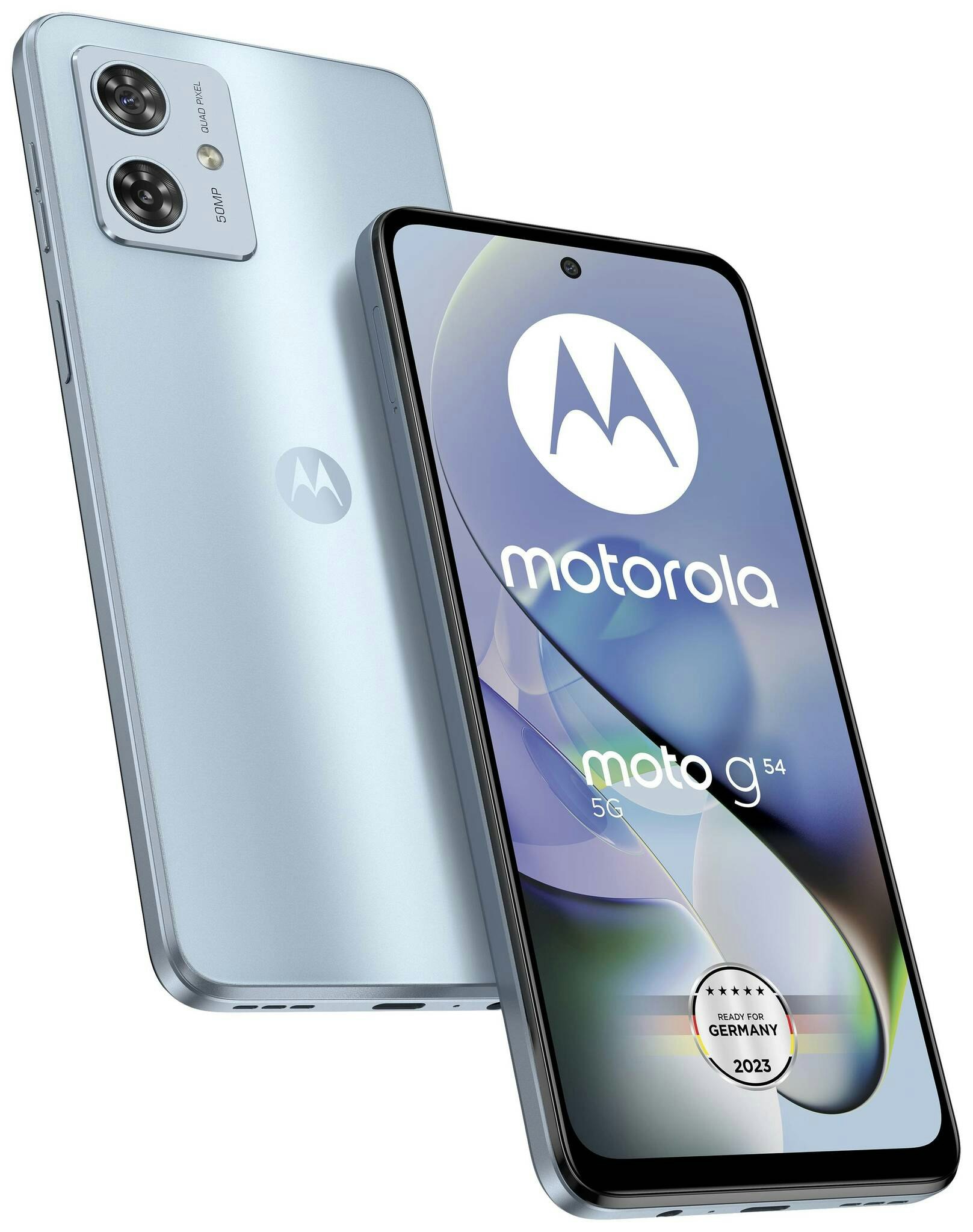 Motorola moto G54 Dual Sim 8+256GB glaciärblå